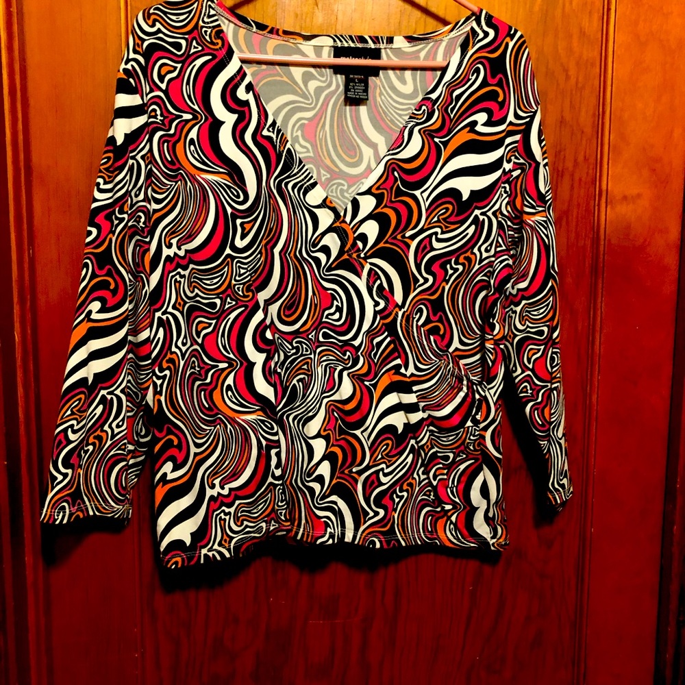 Very cool and comfortable fun top from Metrostyle, size L.